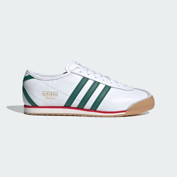 Adidas Italia 70s White Collegiate Green Red Gum Men's Size 10 JS1325 Shoes NEW - Picture 10 of 16